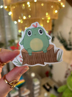 Forest Frog Sticker