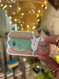 Frog Sandwich Sticker