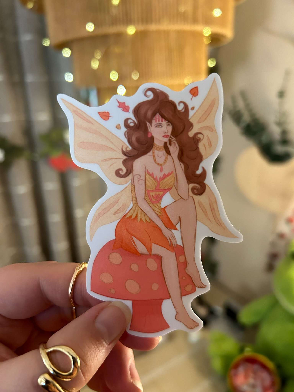 Autumn Fairy Sticker