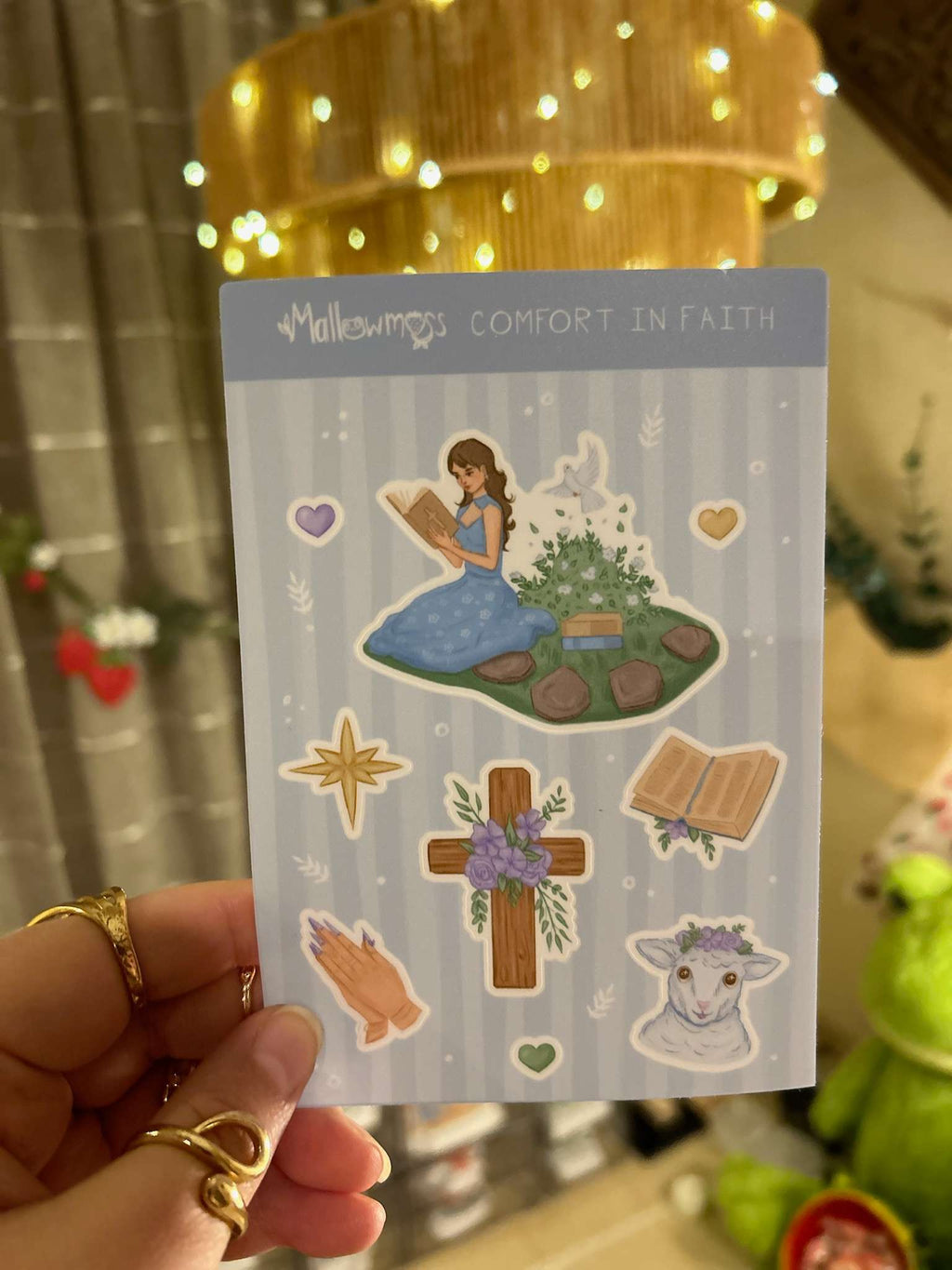 Comfort in Faith Sticker Sheet