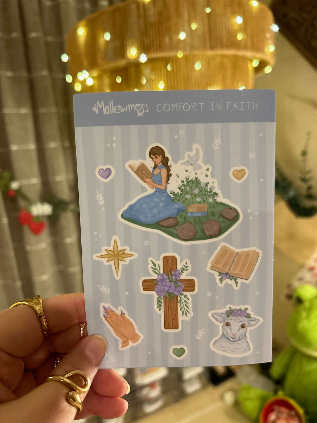 Comfort in Faith Sticker Sheet