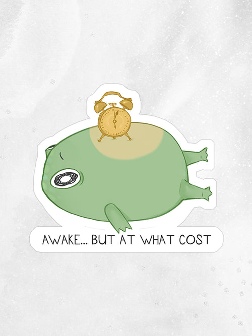 At What Cost Frog Sticker