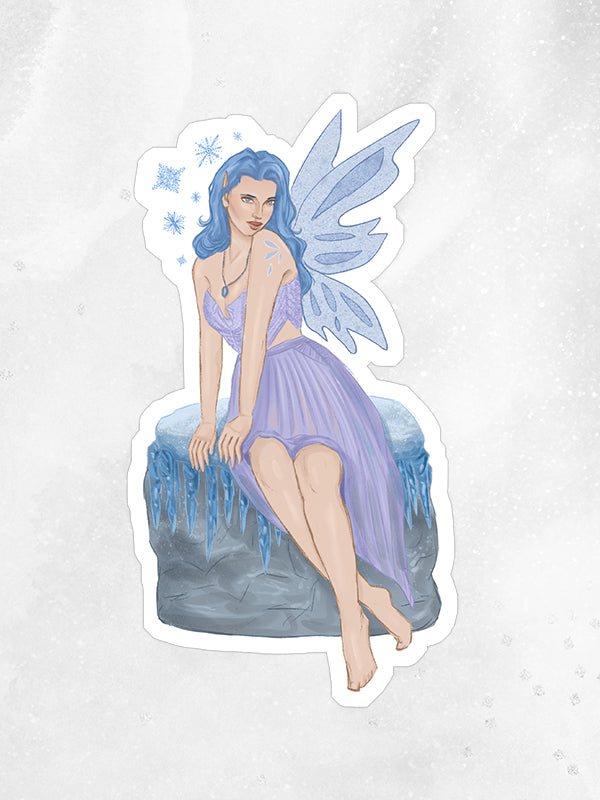Winter Fairy Sticker