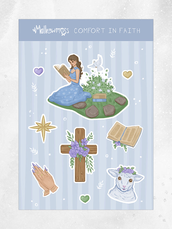 Comfort in Faith Sticker Sheet