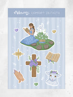 Comfort in Faith Sticker Sheet